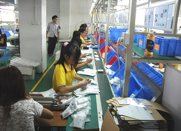 改造后生产现场