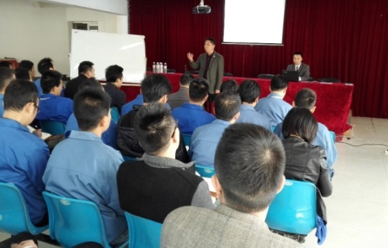 优米体育限时特惠金涛老师为松田公司管理者做《快速提升业绩的六大管理系统》的培训