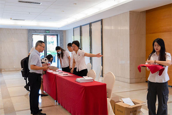 优米体育限时特惠大型公开课《年度经营计划&全面预算管理》签到现场