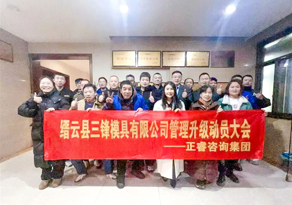 动态丨浙企高质量发展先锋——缙云县三锋模具有限公司“系统管理升级”咨询项目启动