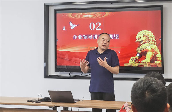 博可机械董事长陈长风先生致辞