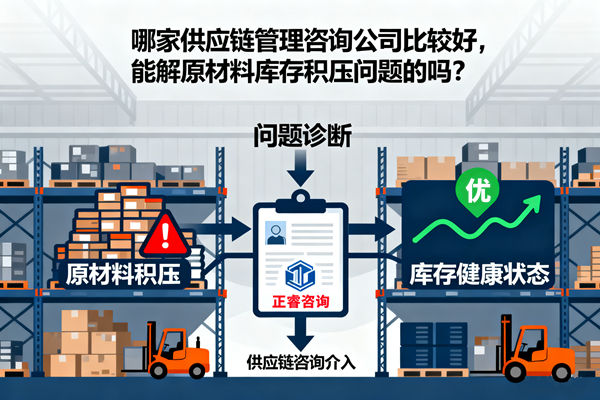 供应链管理：哪家供应链管理咨询公司比较好，能解原材料库存积压问题的吗？