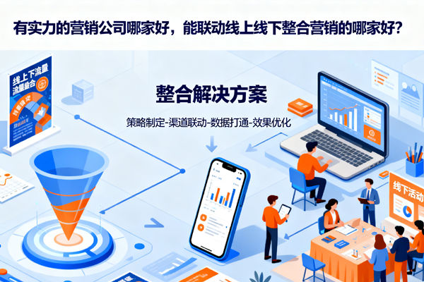 有实力的营销公司哪家好，能联动线上线下整合营销的哪家好？