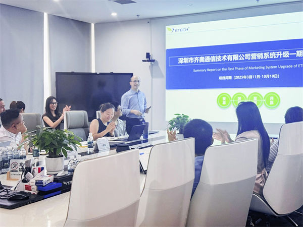 深圳市齐奥通信技术有限公司营销系统管理升级咨询项目总结大会